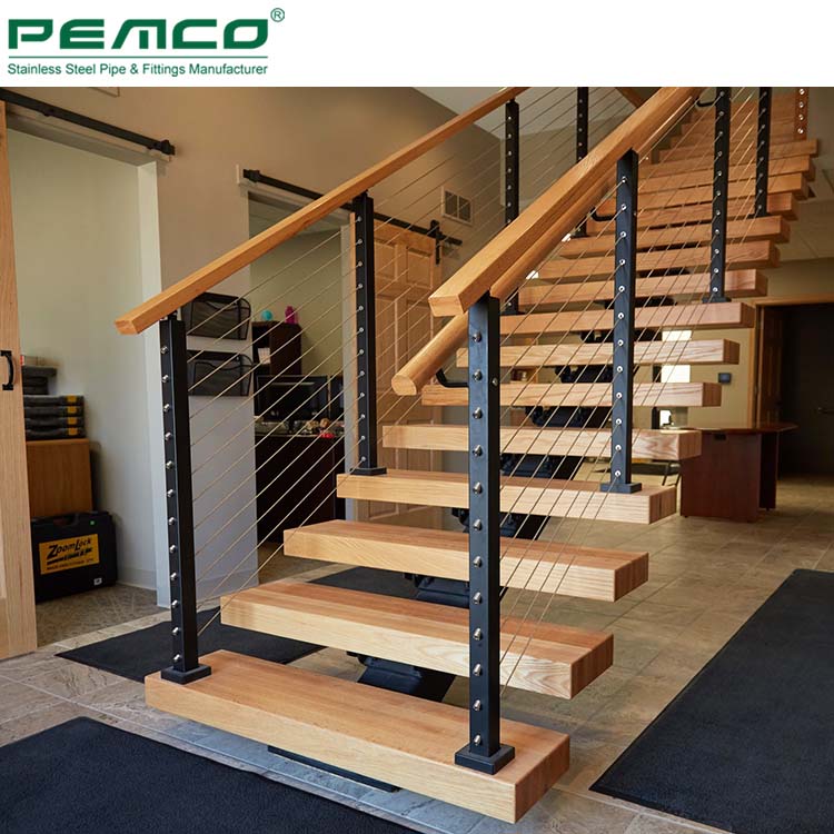 PEMCO Stainless Steel Best cable railing company for stair-1