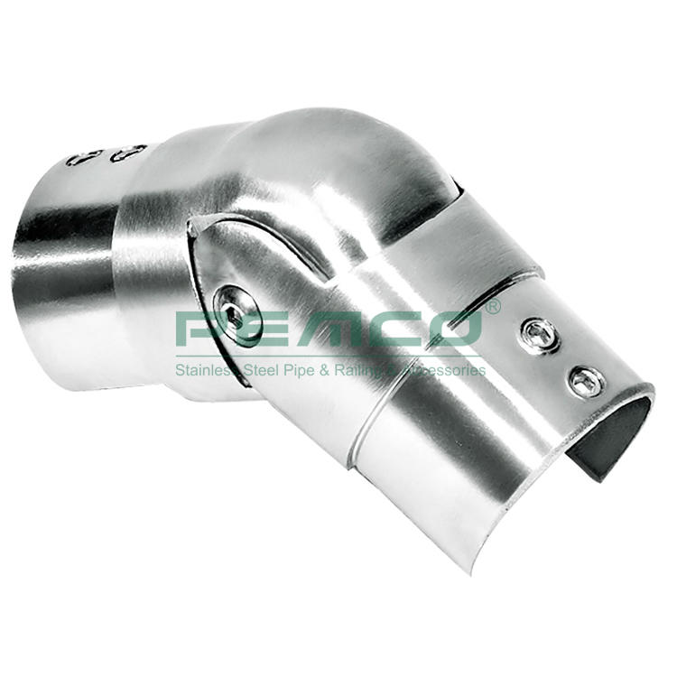 PJ-B520 Stainless Steel Tube Accessories Adjustable Slotted Pipe Fittings