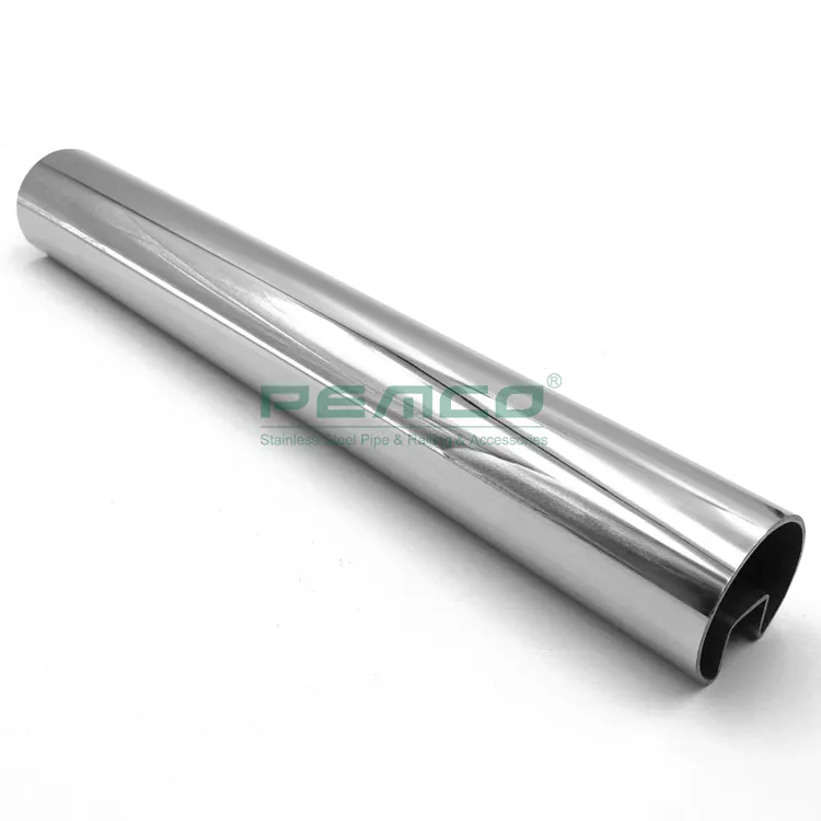 Pj-sr001 Stainless Steel Round Slotted Pipe