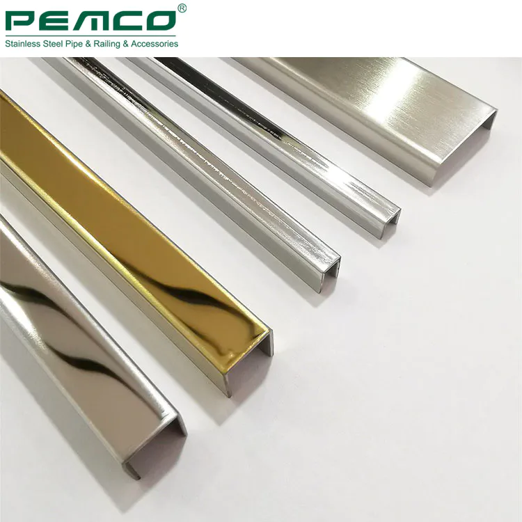 PJ-IG001 Guangdong Factory stainless steel U Shape Channel Price