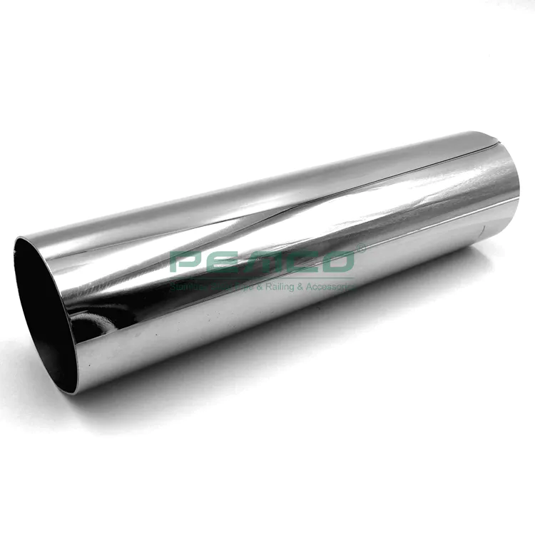 PJ-E001R Precision Welded 304 316 stainle steel pipe tube