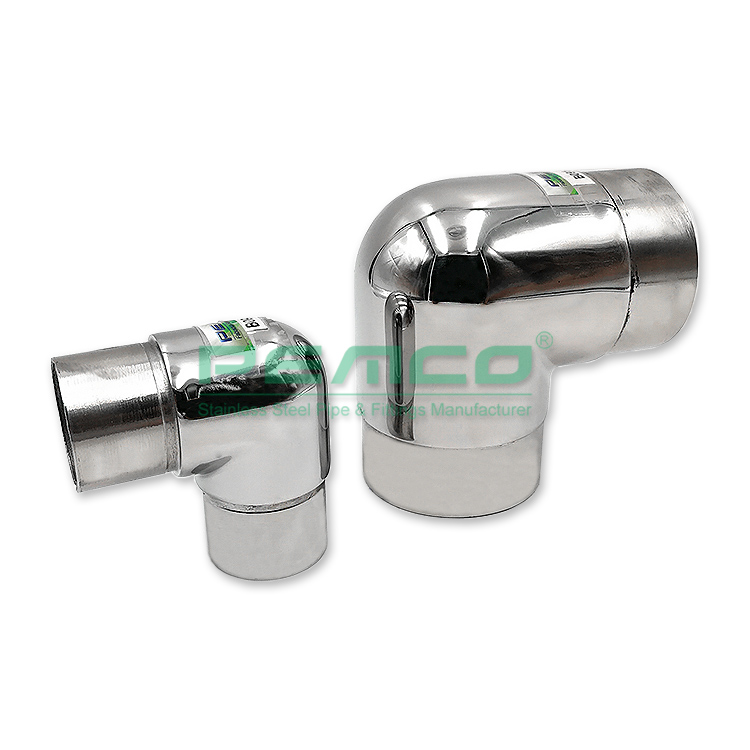 PEMCO Stainless Steel pipe railing fittings factory for handrail-2