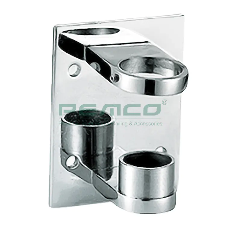 PJ-B013 Stainless Steel Square Plate Side Mounted Railing Base