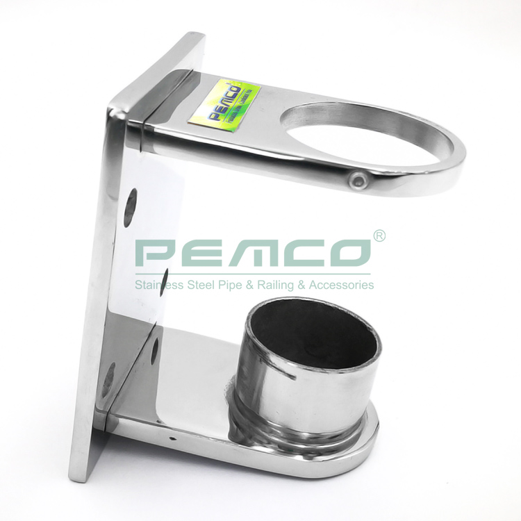 PEMCO Stainless Steel Best glass handrail brackets Suppliers for balcony railings-2