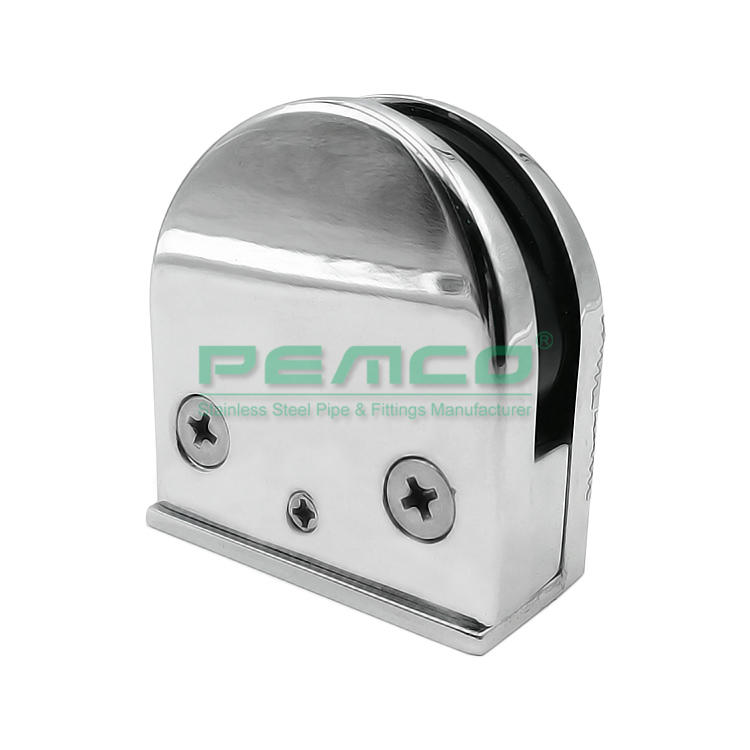 PJ-B500-1 D Type Stainless Steel Glass Clamp Fitting