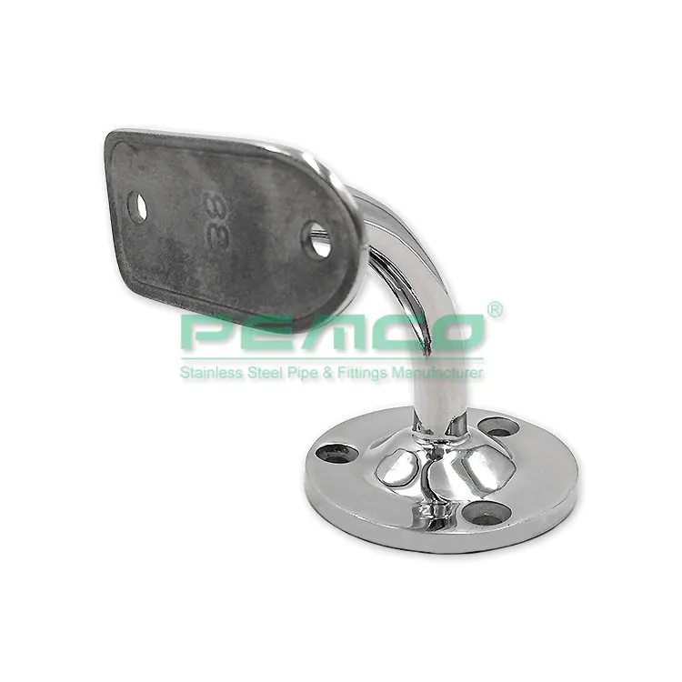 PJ-B061 Stainless Steel Railing Fixed Wall Mounted Bracket Fitting