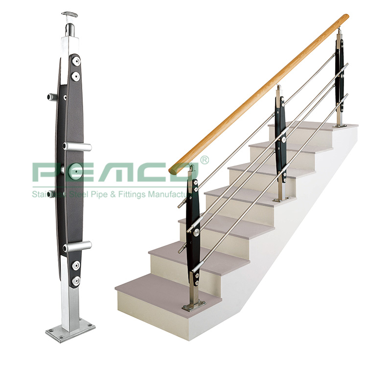 Latest stainless steel balustrade manufacturers for stair-2