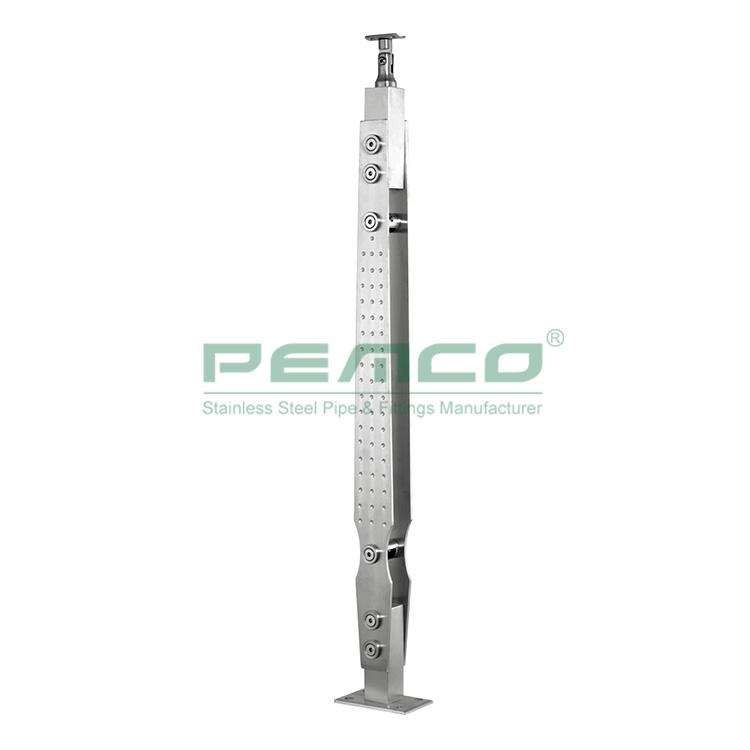 PJ-A092 Deck Stainless Steel Tube Pipe Balcony Railing Post