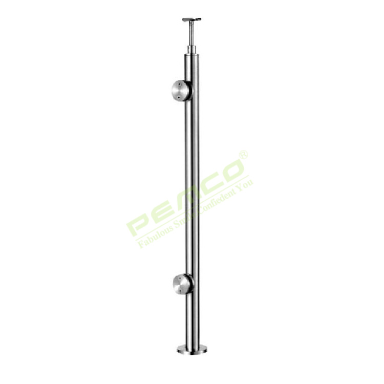 PEMCO Stainless Steel glass railing price Suppliers for handrails-1