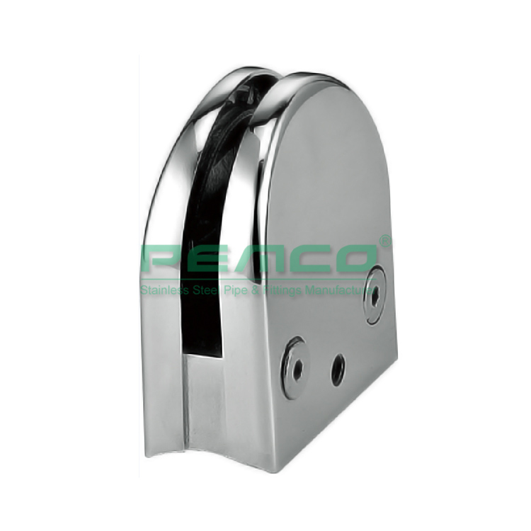 PEMCO Stainless Steel glass fitting clamps manufacturers for balcony railings-2