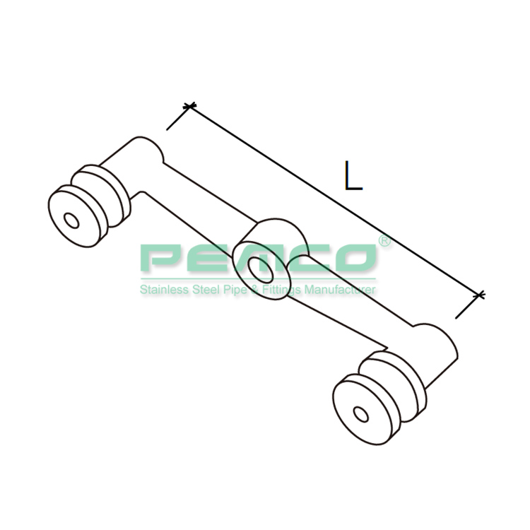 PEMCO Stainless Steel glass clamps for 10mm glass company for balustrade-1