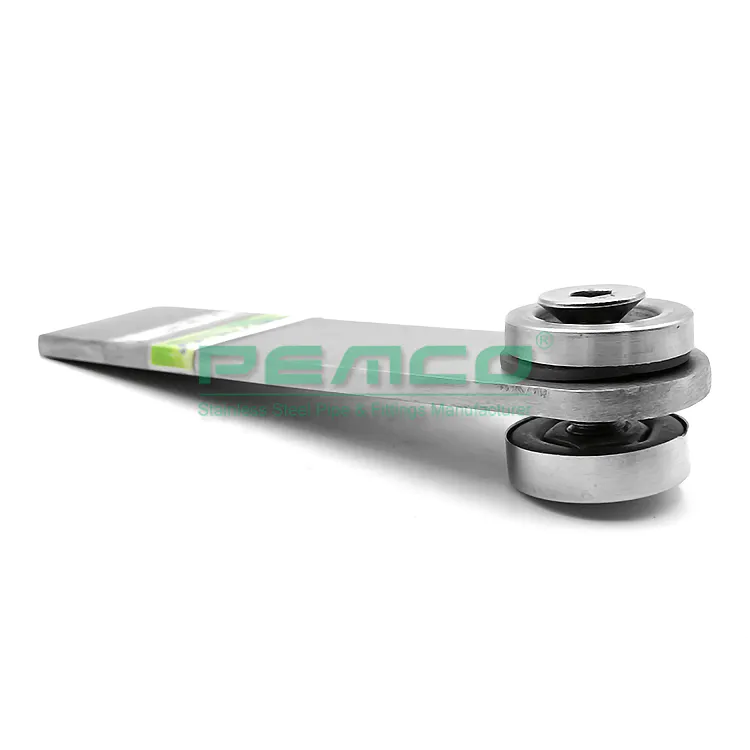 PJ-B552 Wholesale Stainless Steel Railing Glass Clamping Mount Panel Fitting
