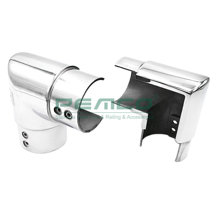 PJ-B518 304 316 Stainless Steel Slot Pipe Connector Elbow Accessories