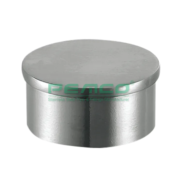 Pj-B229 Round Stainless Steel Handrail End Cap Accessories In China
