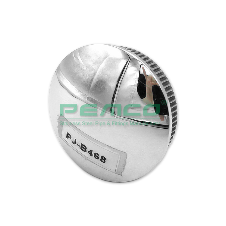 PEMCO Stainless Steel railing end cap manufacturers for handrail-2