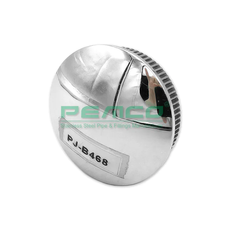 Pj-B468 China Supplier Casting Stainless Steel End Cap Railing