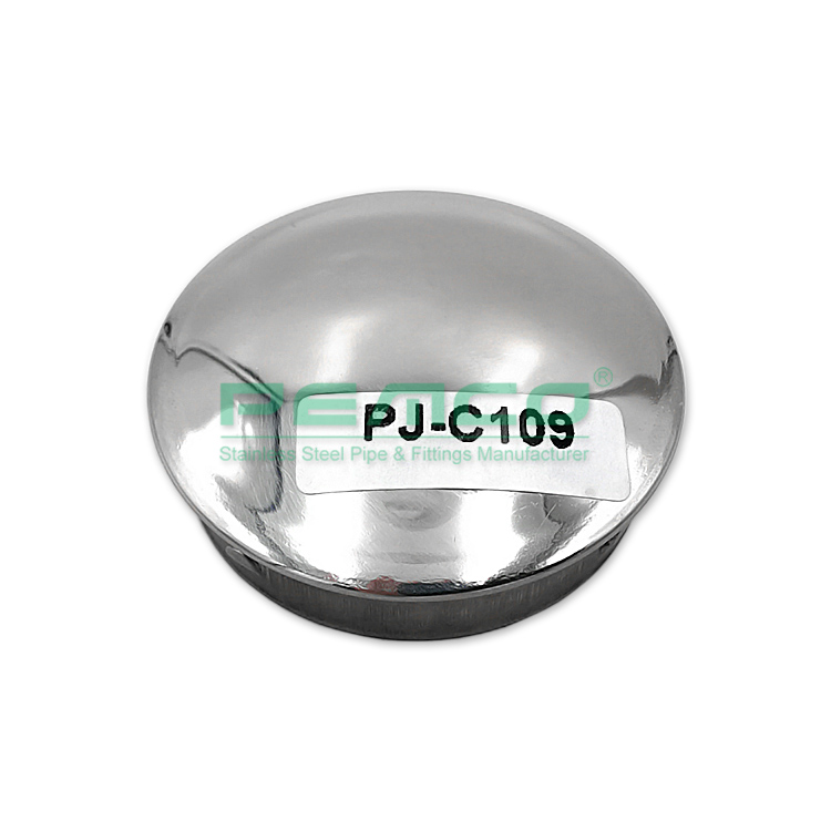 PEMCO Stainless Steel Wholesale decorative handrail end caps Supply for terrace-1
