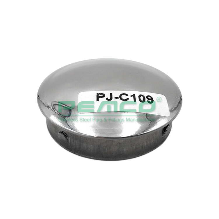 Latest stainless steel end cap manufacturers for balcony-2