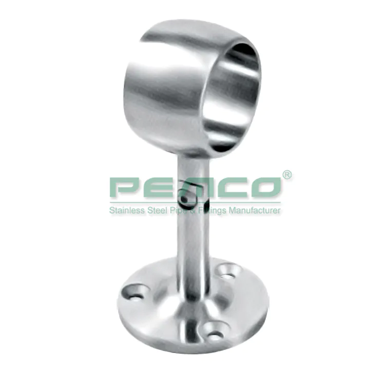 PJ-B648 Stainless Steel Adjustable Round Handrail Holder Bracket