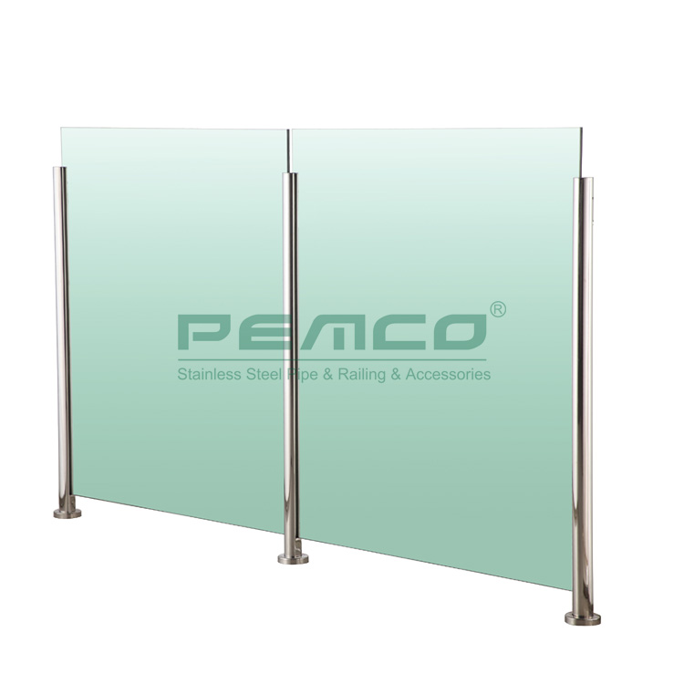 PEMCO Stainless Steel Best glass deck railing manufacturers for handrails-1