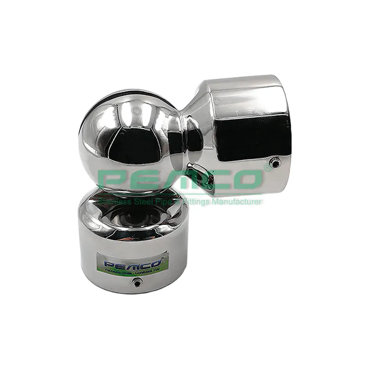 PJ-B454 Adjustable Joint Stainless Steel 304 316 Handrail Ball Connector