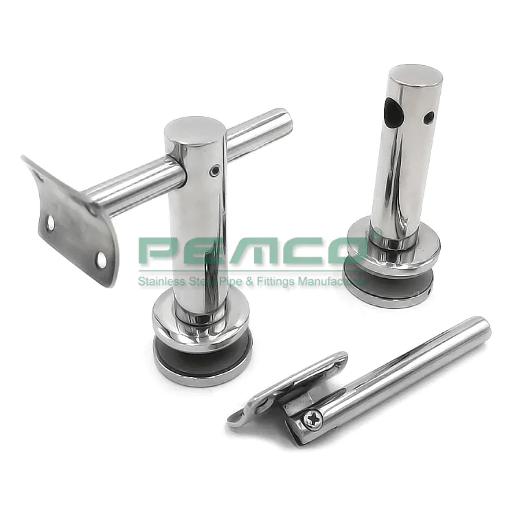 PJ-B409 Stainless Steel Side Mounted Top Rail Glass Mounted Bracket Fitting