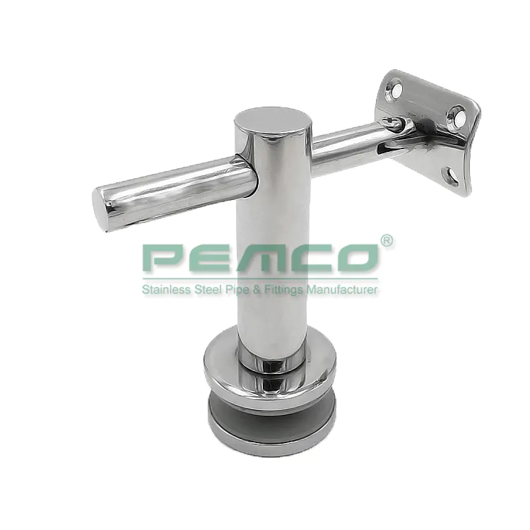 PJ-B409 Stainless Steel Side Mounted Top Rail Glass Mounted Bracket Fitting