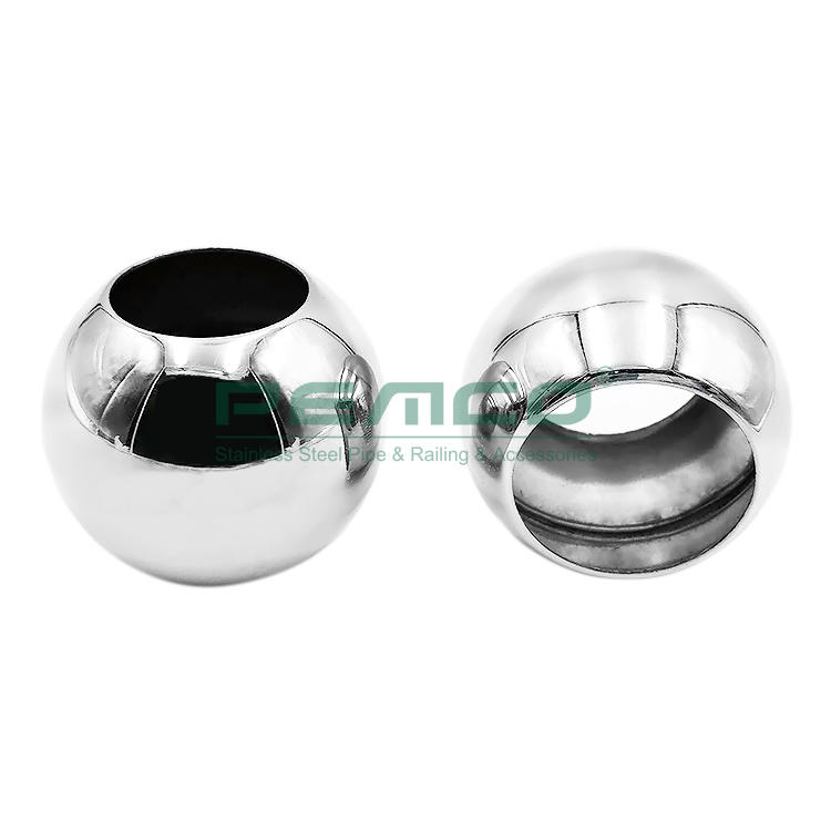 PJ-C086 Super Supplier Stainless Steel Handrail Balls Decorative Ball Fittings