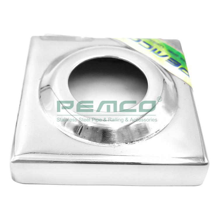 PJ-C119 Inox Square Pole Base Covers In China Factory
