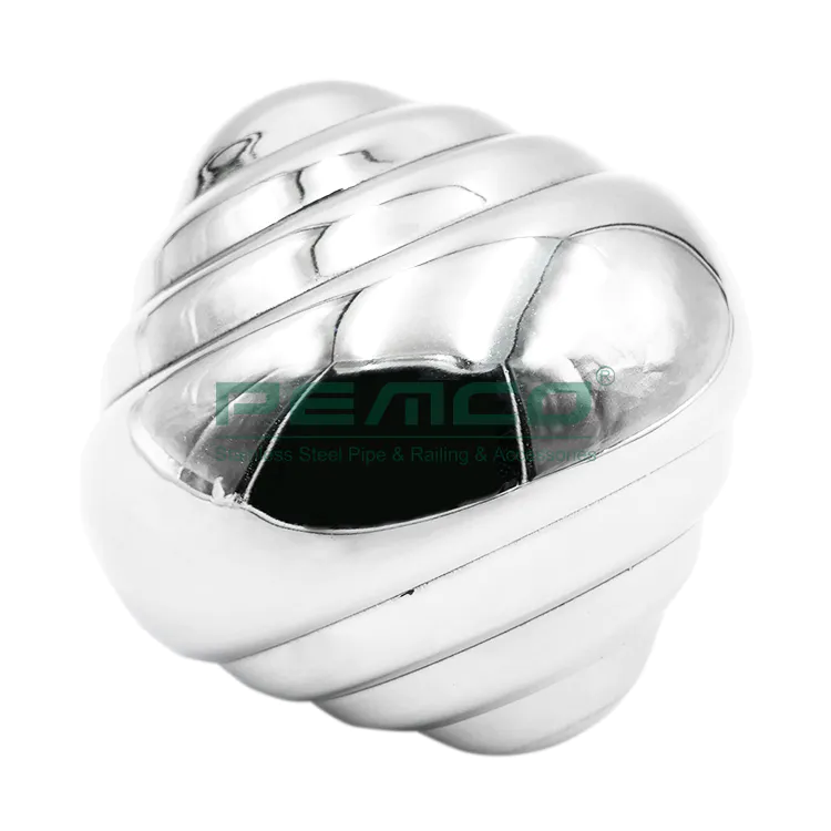 PJ-C087 Guangdong Stainless Steel 304 316 Balls Decorative Railing  Ball