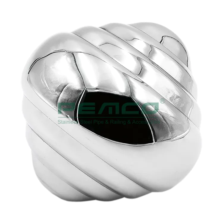 PJ-C087 Guangdong Stainless Steel 304 316 Balls Decorative Railing  Ball