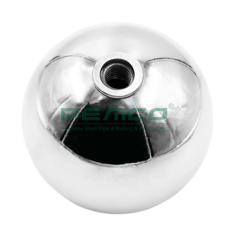 PJ- C089 Handrail Ball With Screw Stair Railing Ball With Thread Fittings