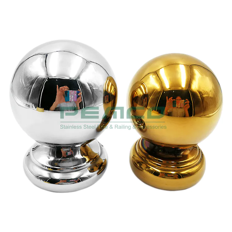 PJ-C101 China Wholesale Stainless Steel Railing Ball Top Accessories