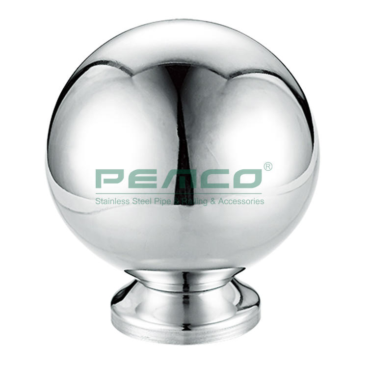 PJ-C103 Stainless Steel Decorative Punching Balustrade  Ball Top In China