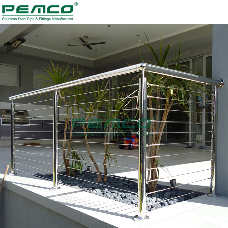 Custom cable handrail systems Suppliers for balcony-1