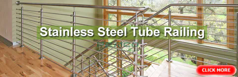 stainless steel tube railiing