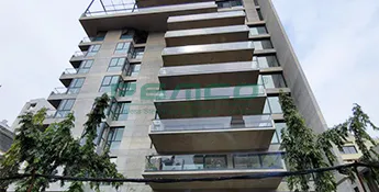 Bengali Apartments Railing Project- Aluminum U Channel Glass Railing