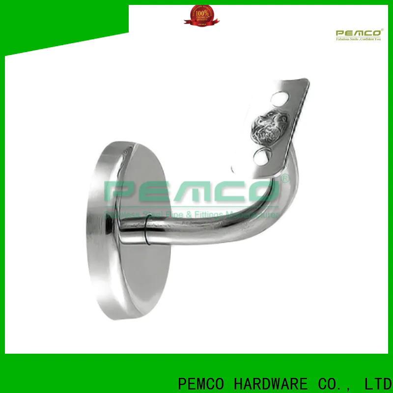 PEMCO Stainless Steel banister wall brackets for business for stair