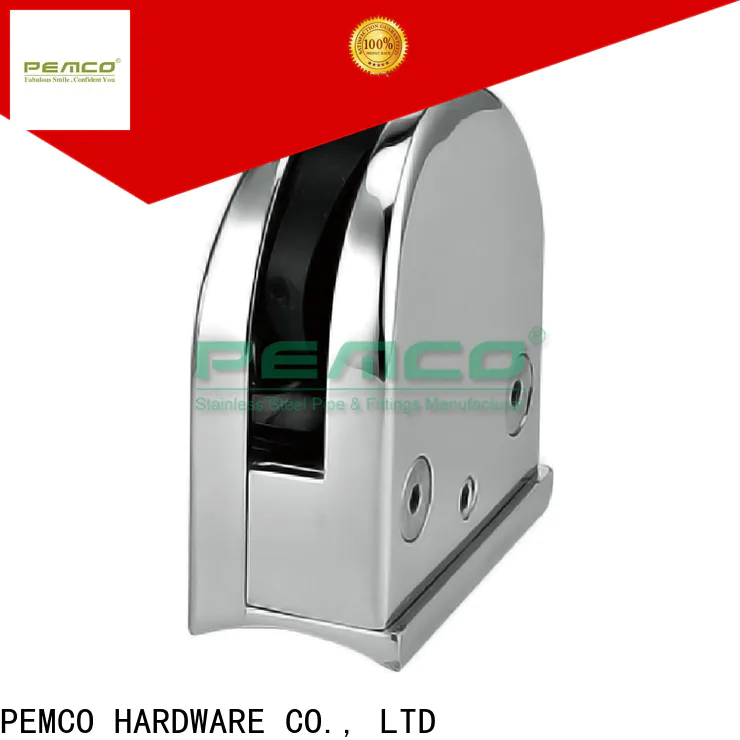 PEMCO Stainless Steel glass holding clamp factory for furniture