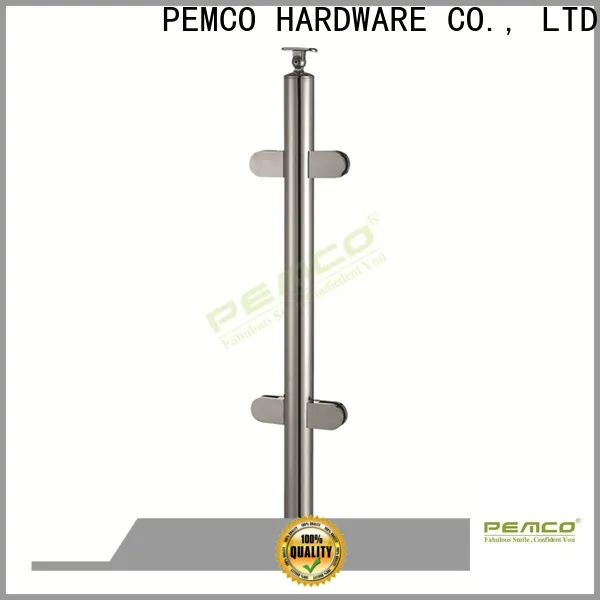 PEMCO Stainless Steel glass balcony railing Suppliers for handrails