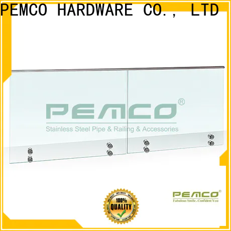 PEMCO Stainless Steel New frameless railing manufacturers for balustrade