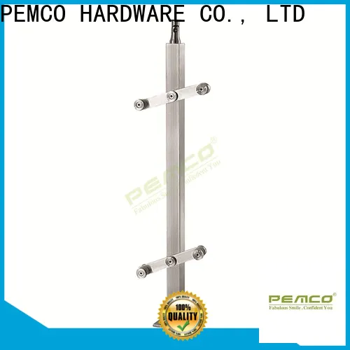 PEMCO Stainless Steel glass deck railing company for deck railings