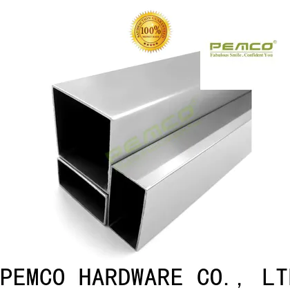 PEMCO Stainless Steel outstanding ss square tube Supply for balcony
