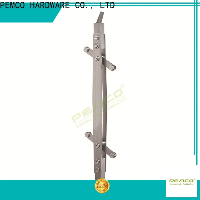 PEMCO Stainless Steel frameless glass railing manufacturers for handrails