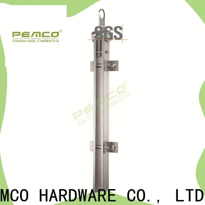 PEMCO Stainless Steel glass railing system company for handrails