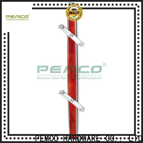 PEMCO Stainless Steel Custom glass balcony railing Suppliers for handrails
