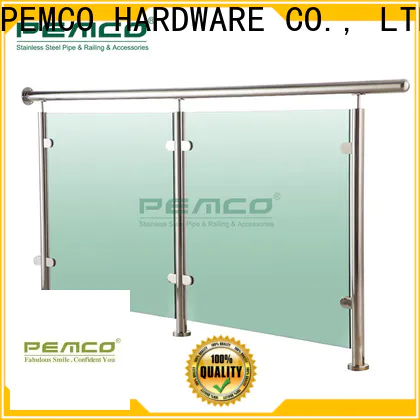 High-quality glass deck railing for business for handrails