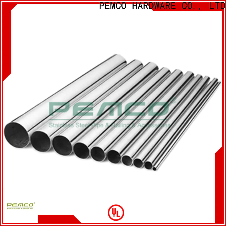PEMCO Stainless Steel New ss round pipe Supply for decration
