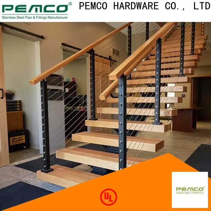PEMCO Stainless Steel New wire railing factory for corridor