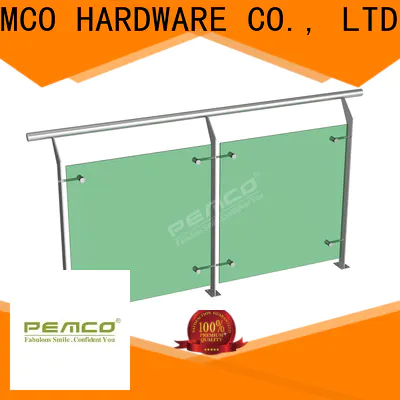 PEMCO Stainless Steel New glass railing system Suppliers for handrails